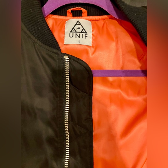 UNIF This Won’t last Bomber jacket - UNISEX Small - extraordinarily RARE - Picture 6 of 9